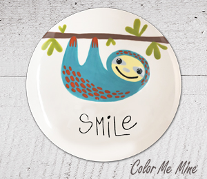 Newcity Sloth Smile Plate