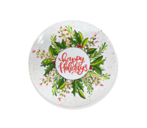 Newcity Holiday Wreath Plate