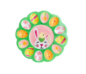 Newcity Easter Sherbet Egg Plate