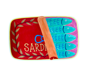 Newcity Sardines Dinner Plate